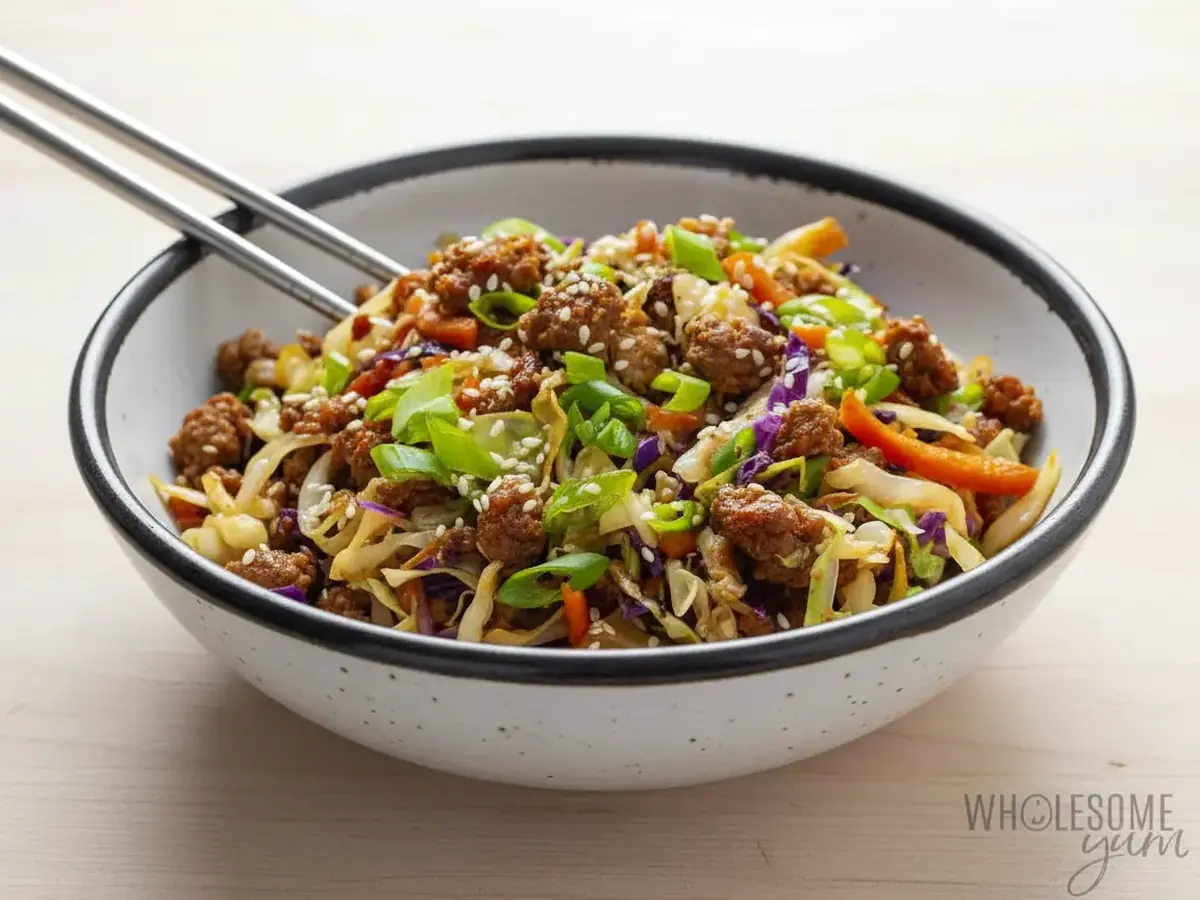 Egg Roll in a Bowl