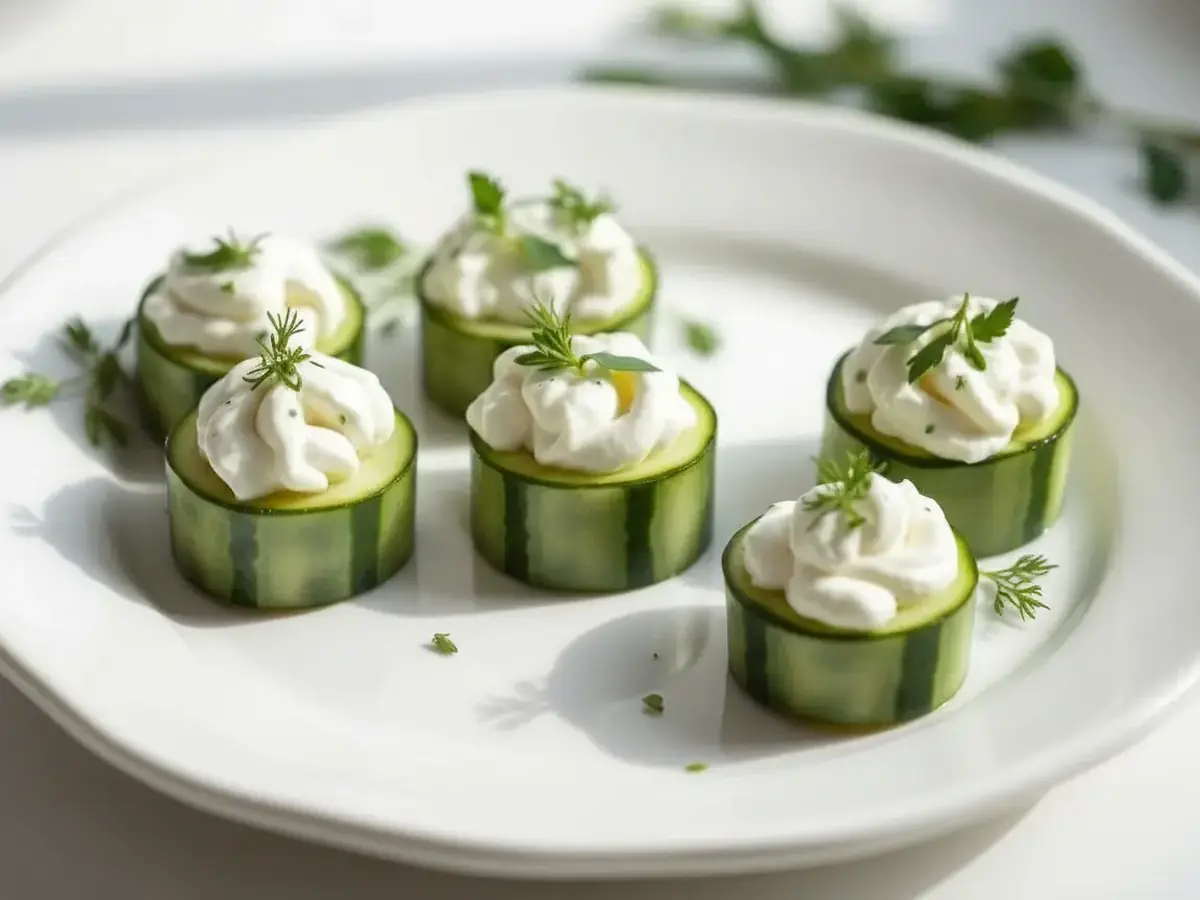 Feta & Cucumber Bites