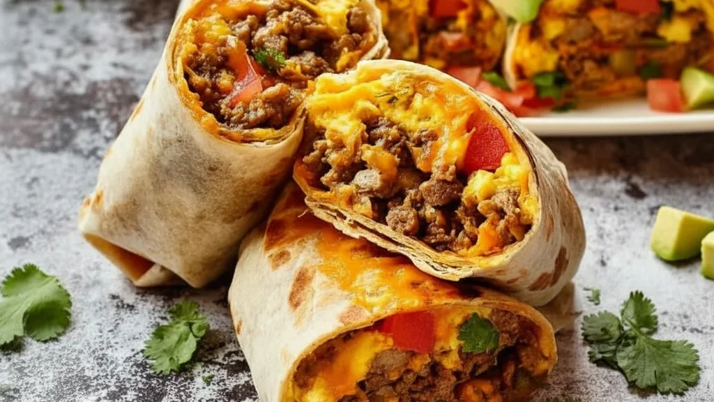 Freezer-Friendly Breakfast Burritos