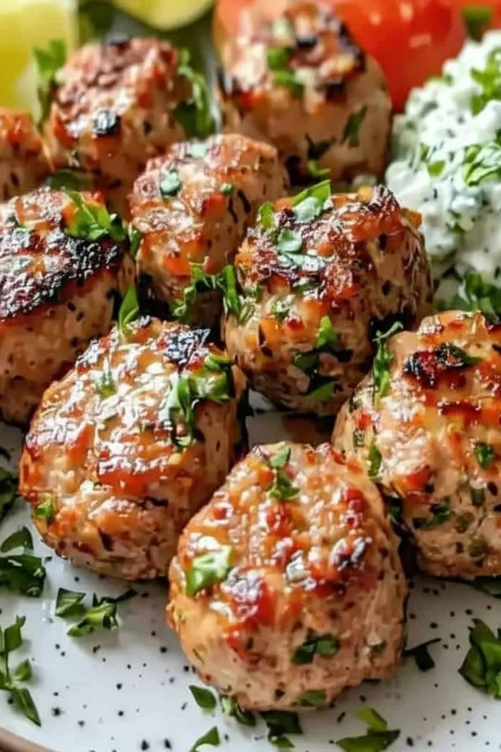 Greek-Style Turkey Meatball Bowls