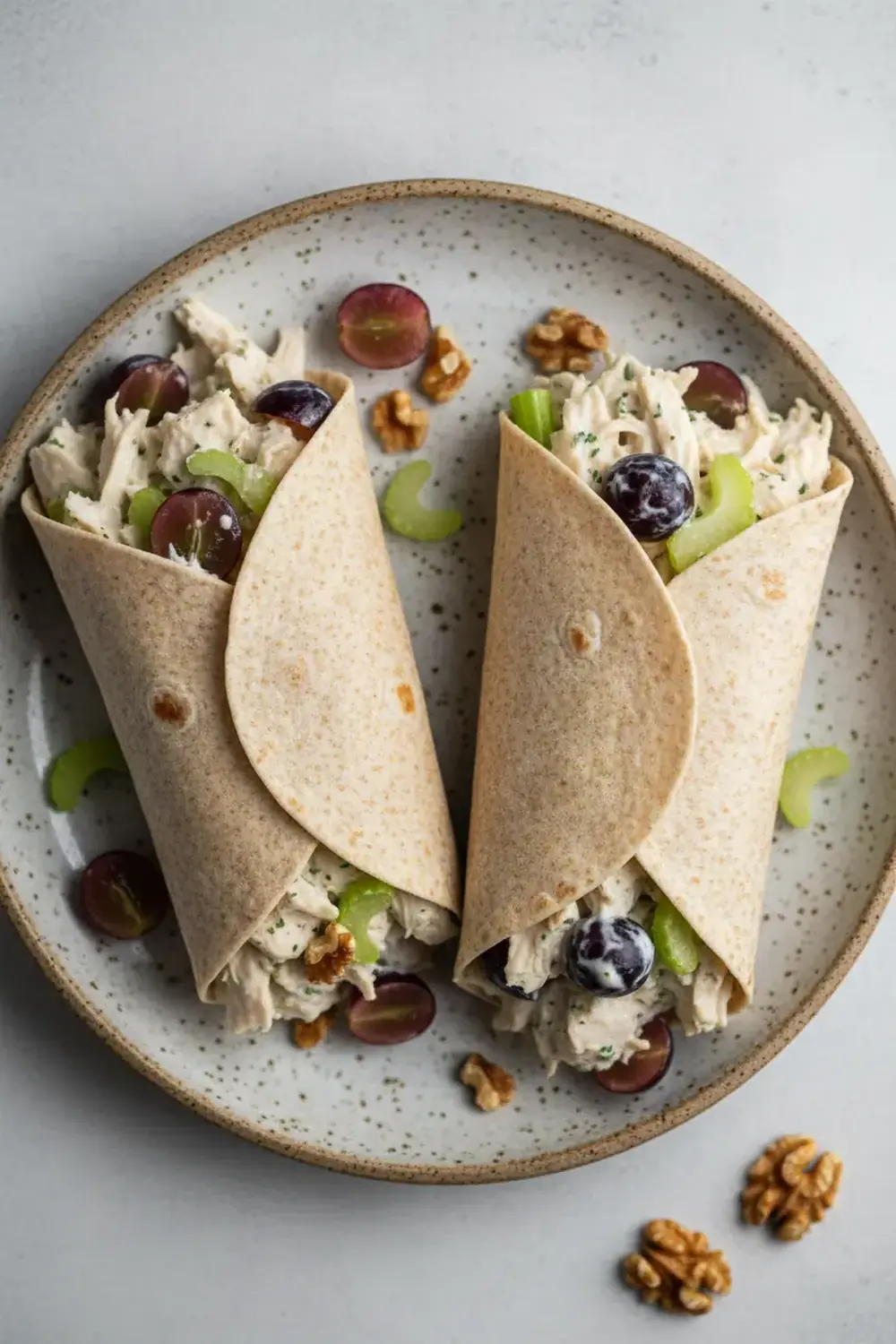 Greek Yoghurt Chicken Salad Wraps