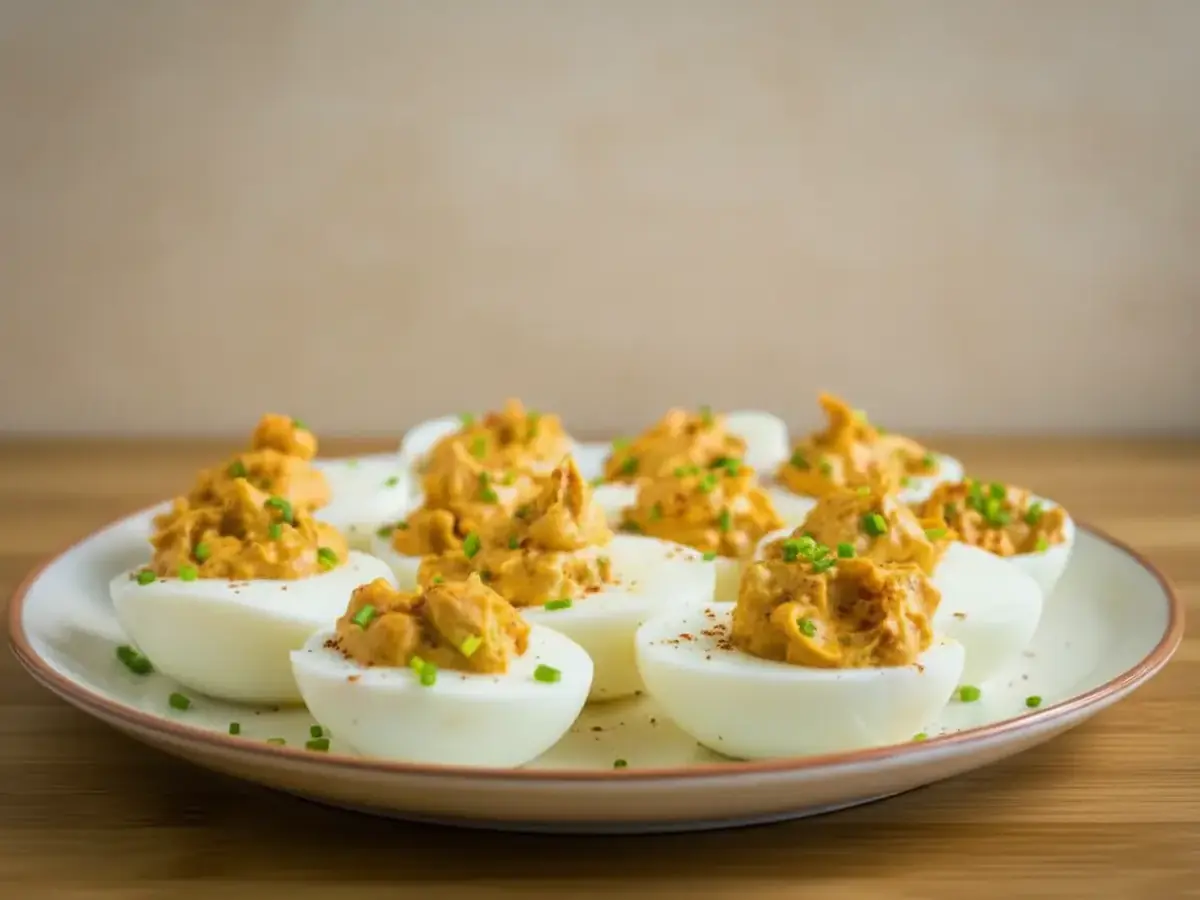 Hard-Boiled Eggs with Smoked Paprika