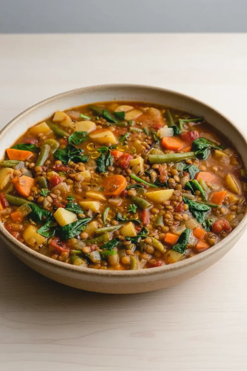 Hearty Lentil and Vegetable Soup