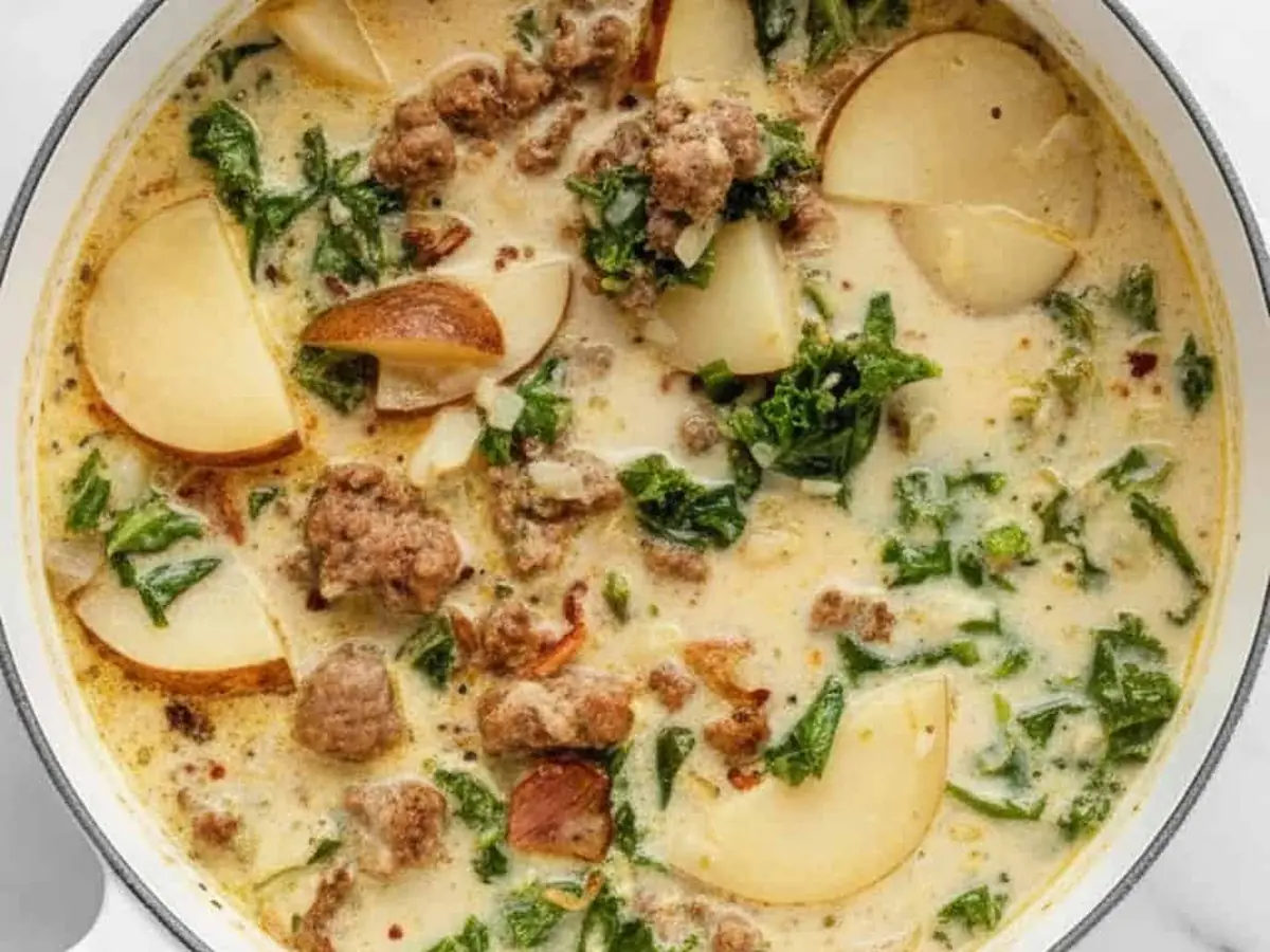 Hearty Sausage and Kale Soup
