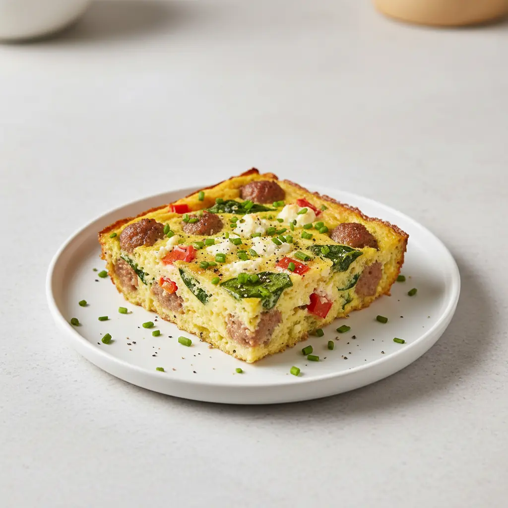 High Protein Egg Casserole (Make-Ahead Breakfast)