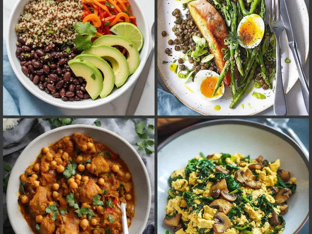 High Protein High Fiber Meals For Healthy Weight Loss"