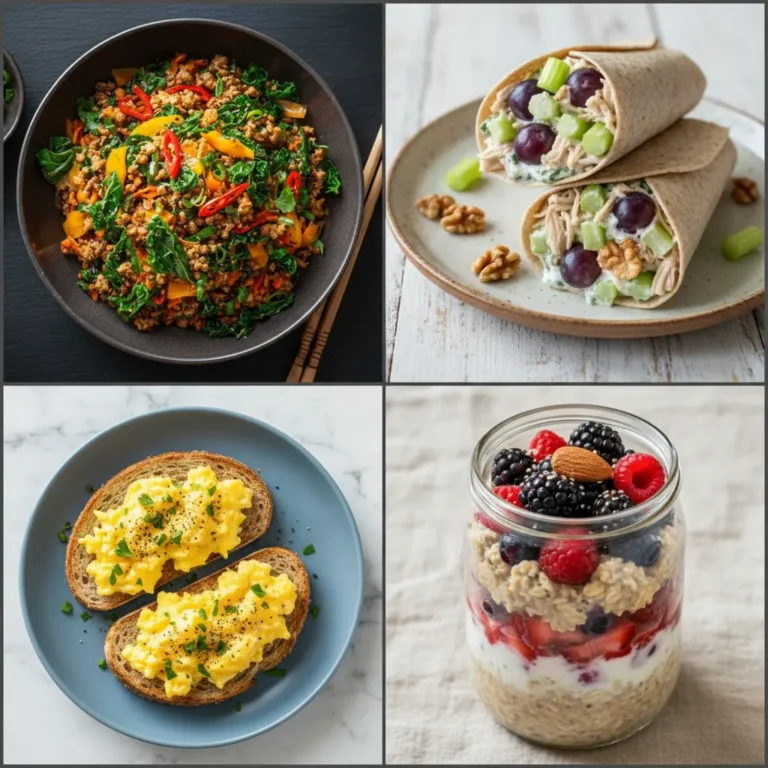 High Protein Low Calorie Meal Ideas