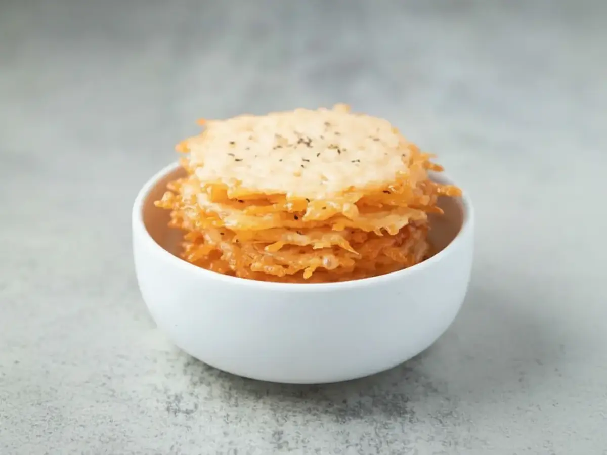 Homemade Parmesan Crisps