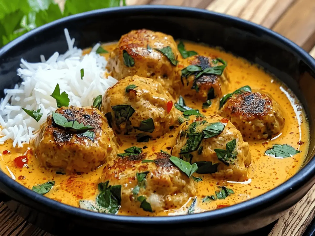 Keto Chicken Curry with Coconut Milk