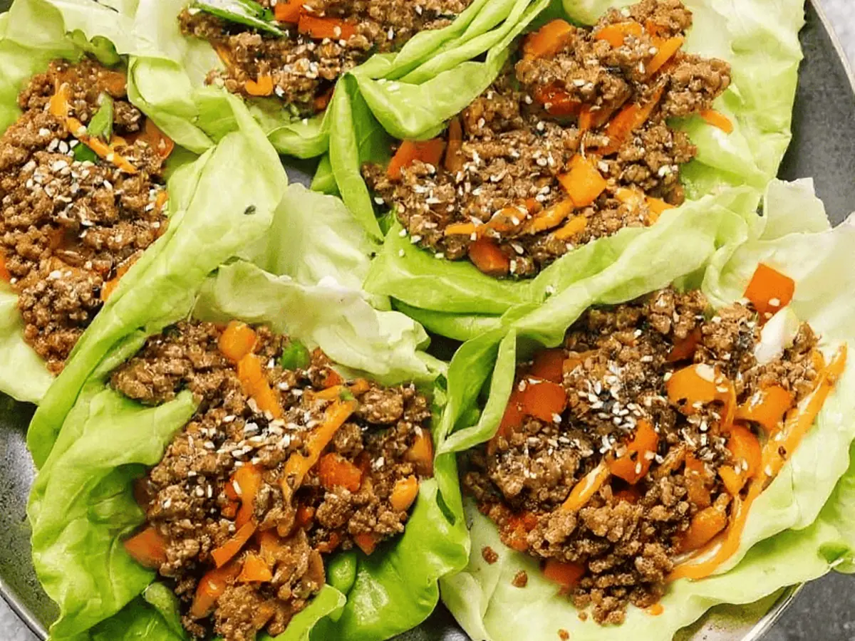 Low-Carb Tacos with Lettuce Wraps