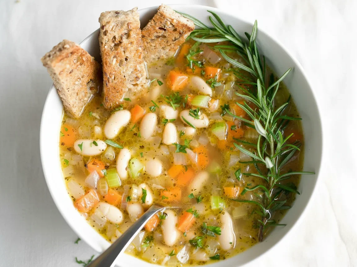 Mediterranean White Bean Soup