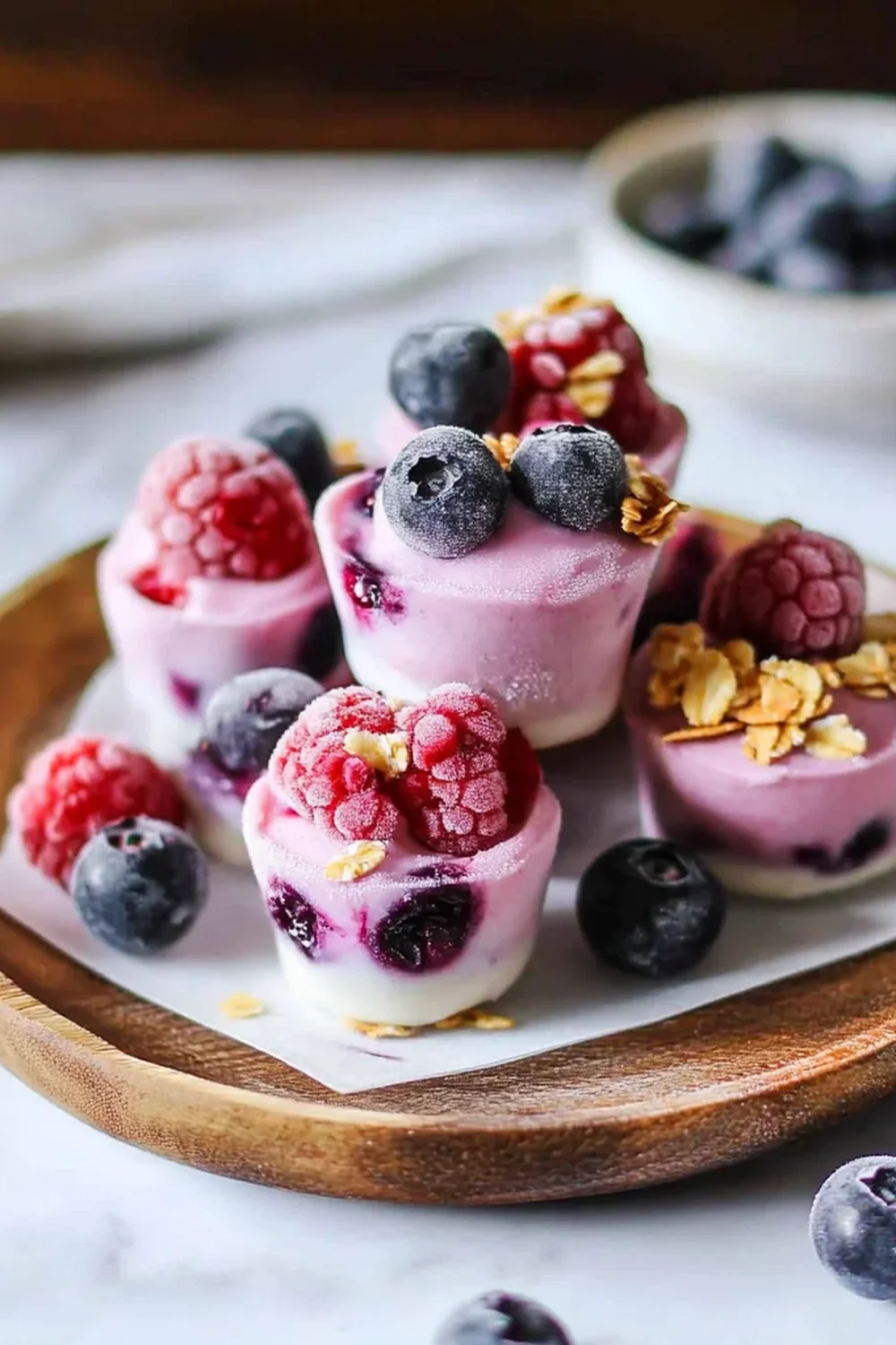Mixed Berry Yogurt Bites