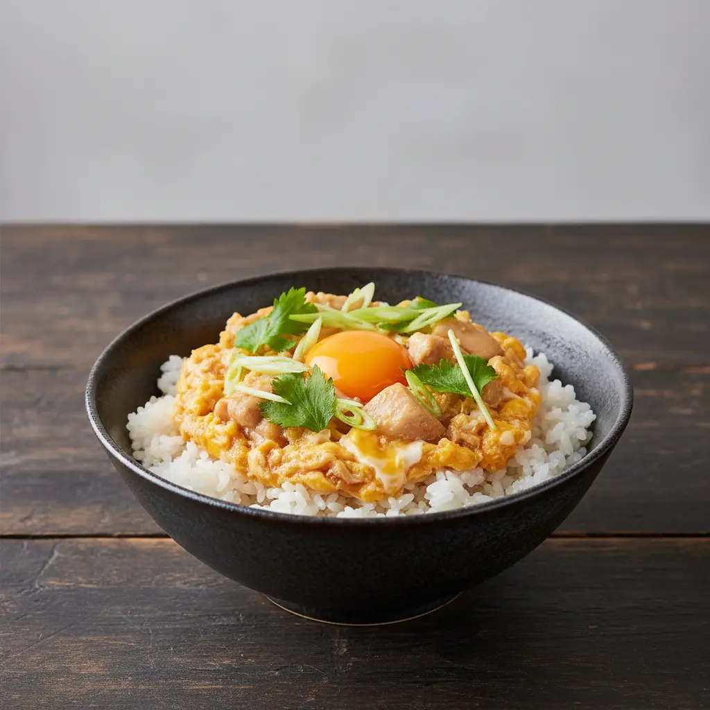 Oyakodon Japanese Chicken And Egg Rice Bowl Recipe