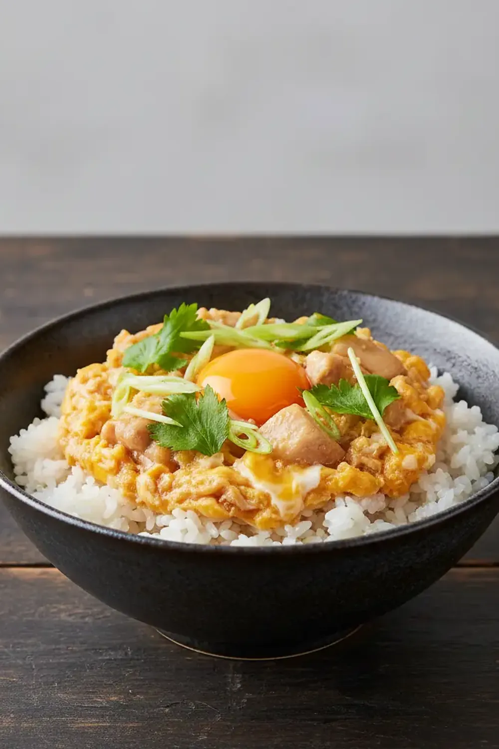 Oyakodon Japanese Chicken and Egg Rice Bowl Recipe