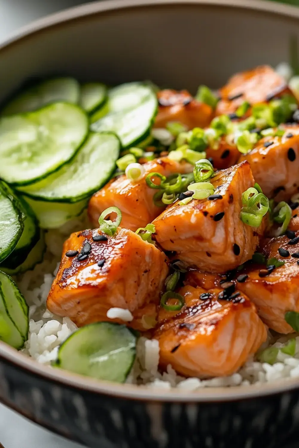 Salmon & Edamame Rice Bowl