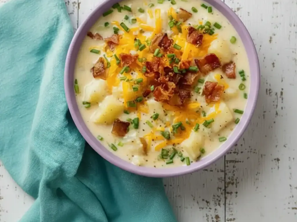 Salmon & Dill Potato Soup