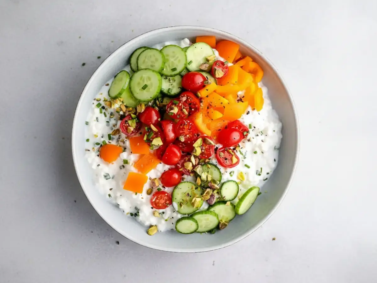 Savoury Cottage Cheese Bowl