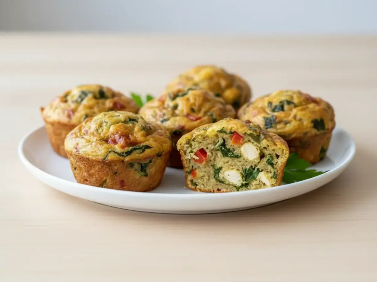 Savoury Protein Muffins