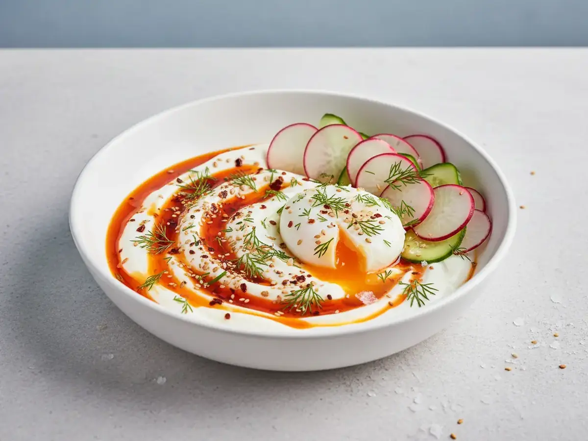 Savoury Yoghurt Bowl with Chilli Oil