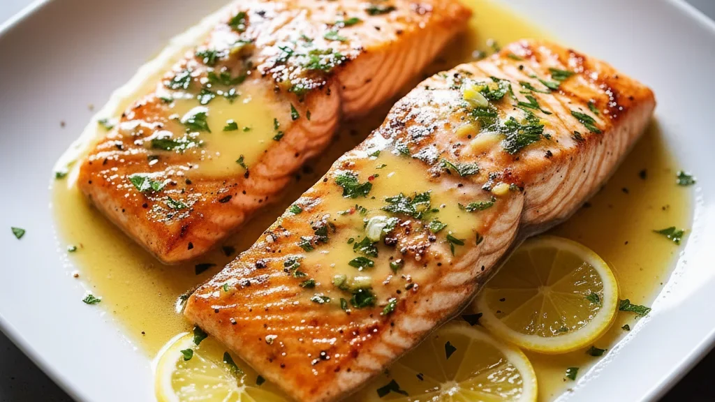 Sheet Pan Lemon Herb Salmon with Asparagus