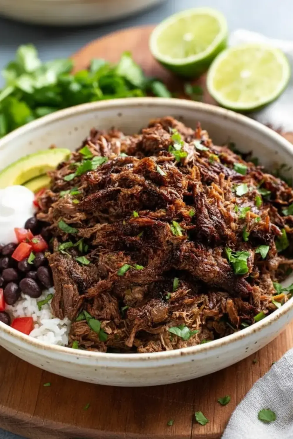 Shredded Beef Barbacoa Bowl