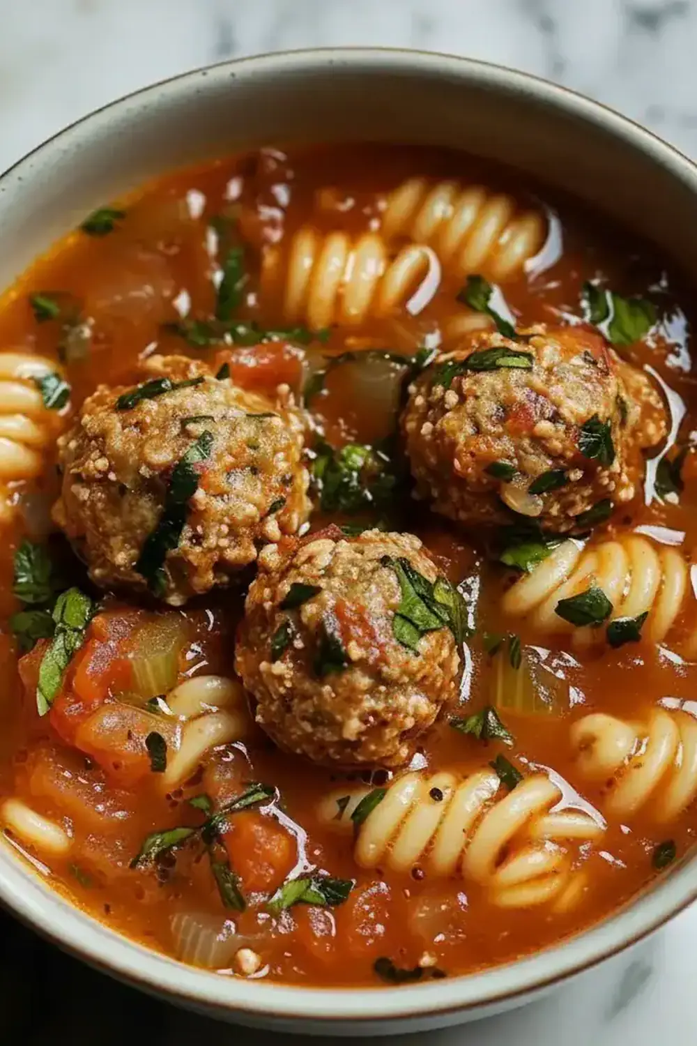 Simple Meatball Soup