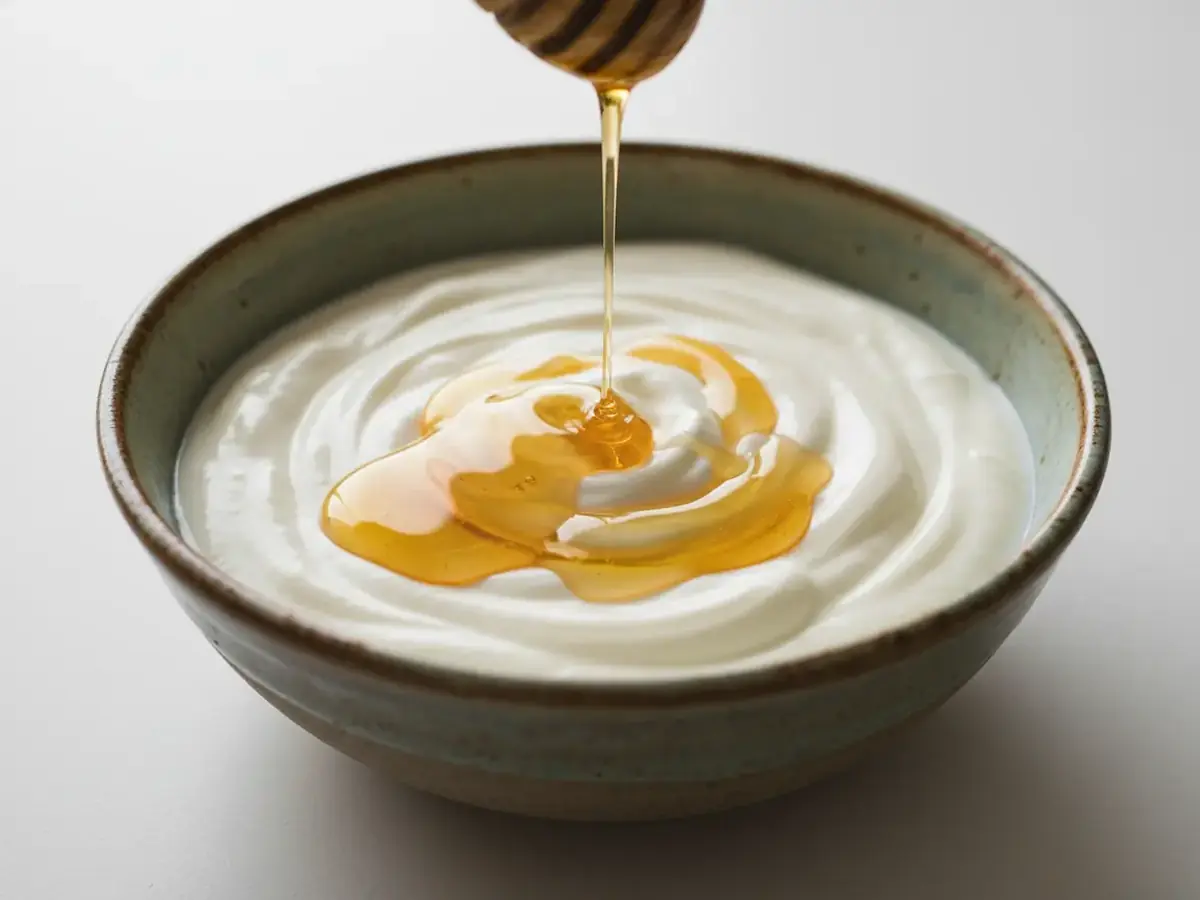Skyr with a Drizzle of Honey