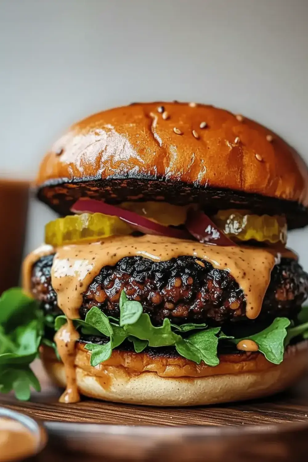Smoky Black Bean Burgers