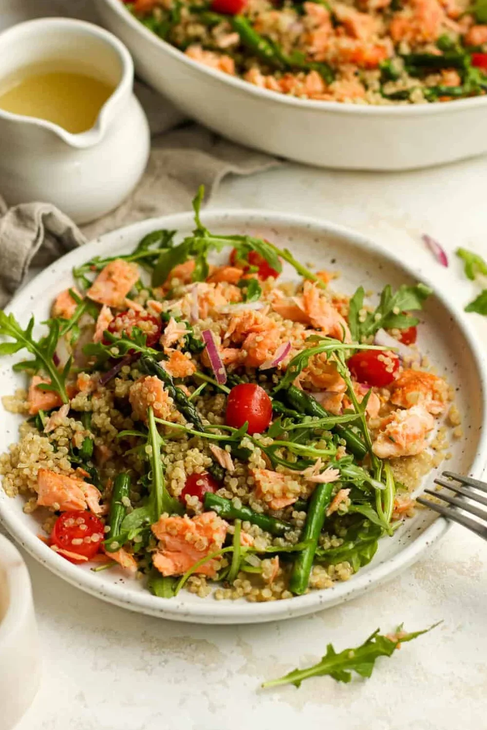 Speedy Salmon and Quinoa Salad