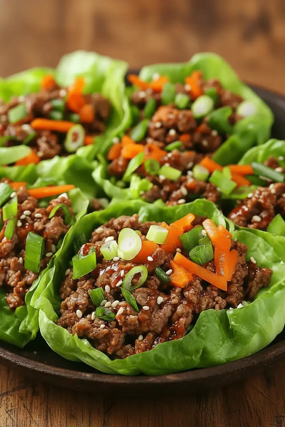 Spicy Beef Lettuce Cups