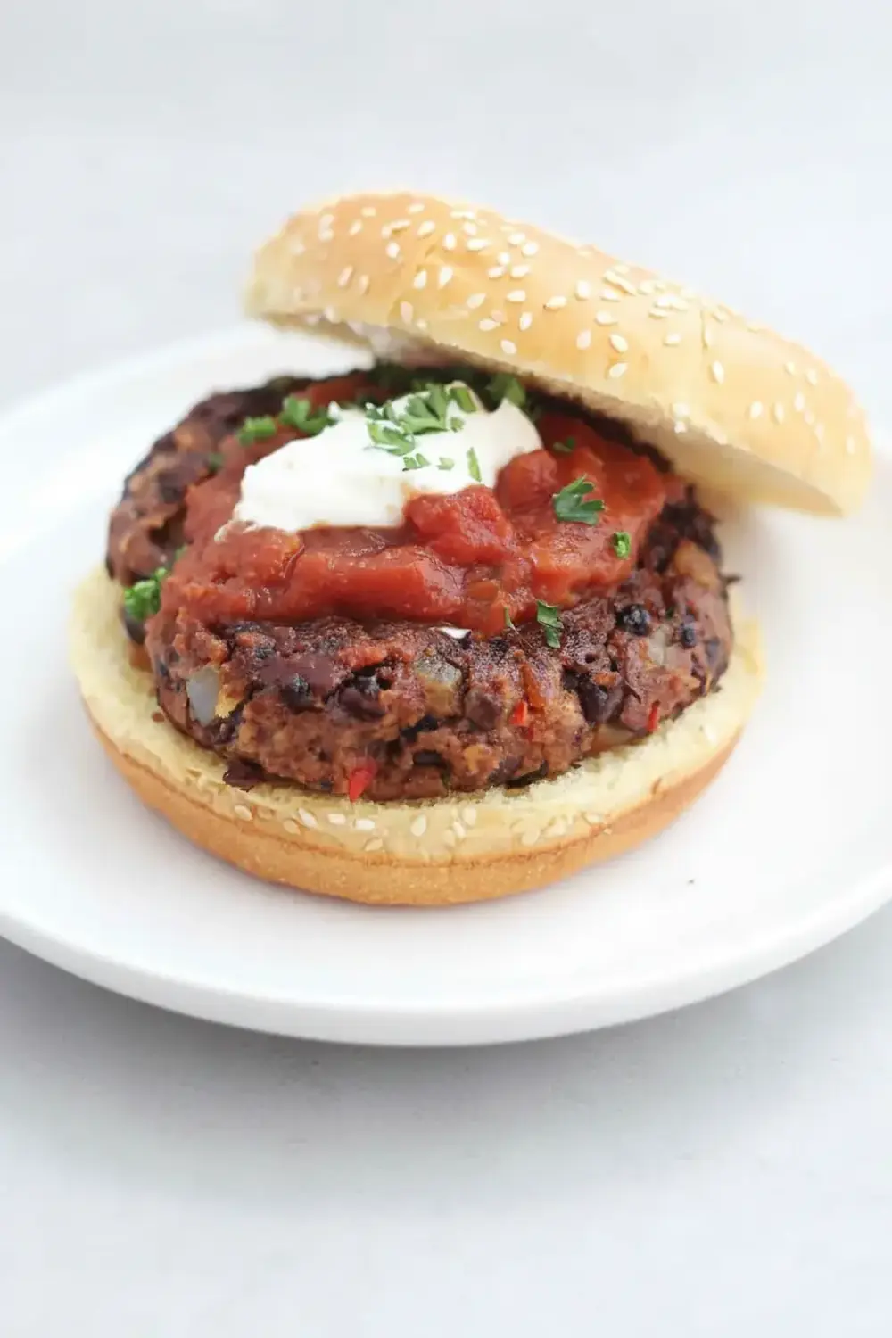 Spicy Black Bean Burgers