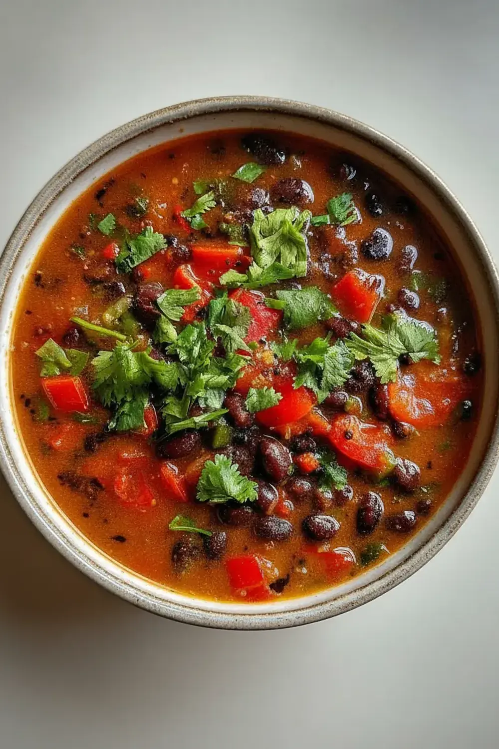 Spicy Black Bean Soup