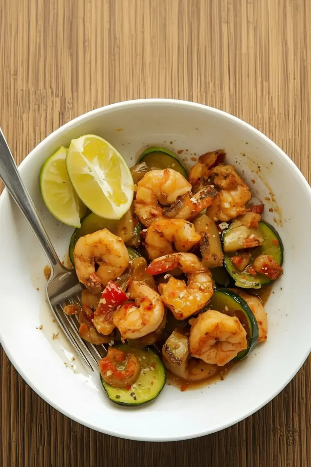 Spicy Prawn & Courgette Stir-fry