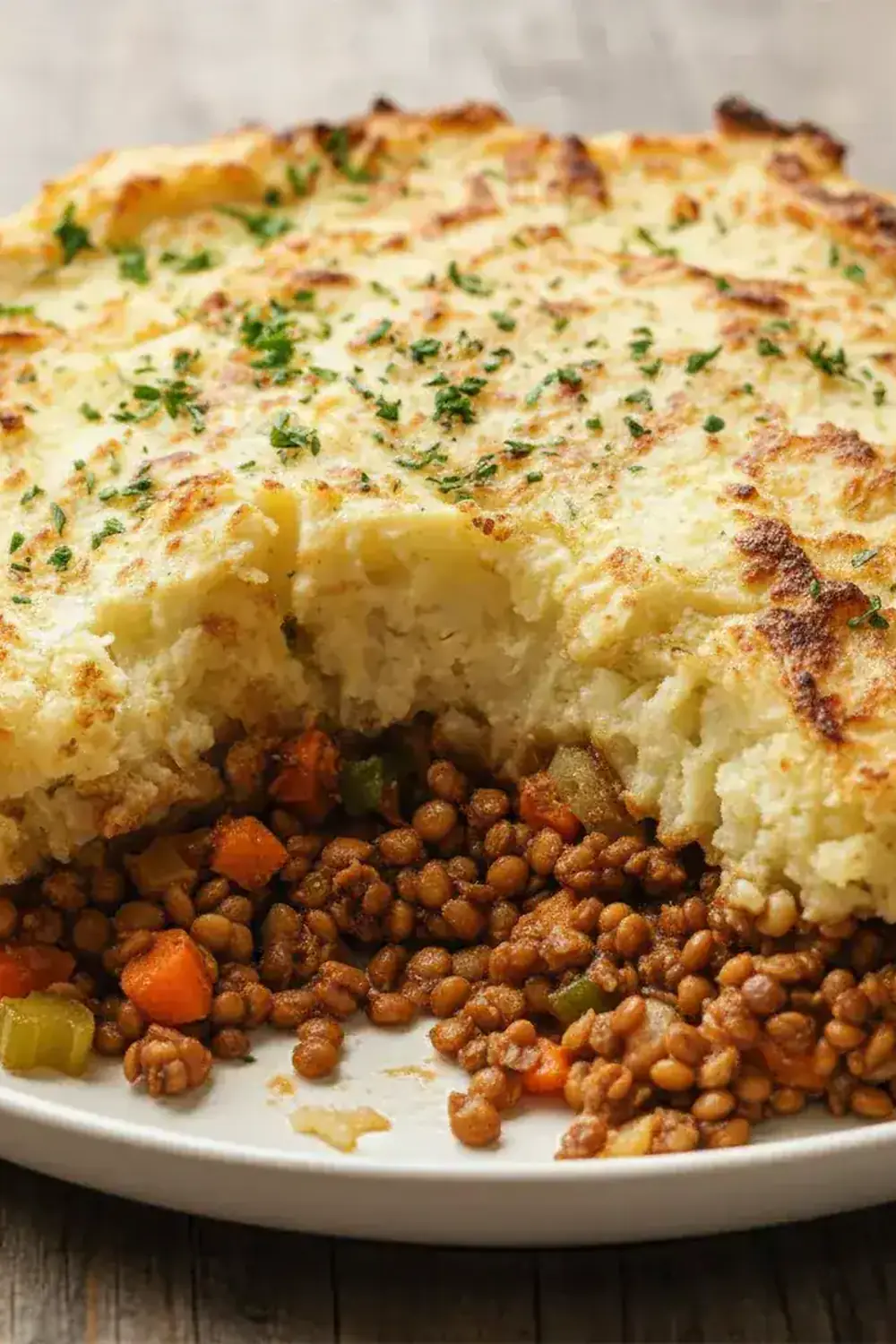 Sweet Potato & Lentil Shepherd's Pie