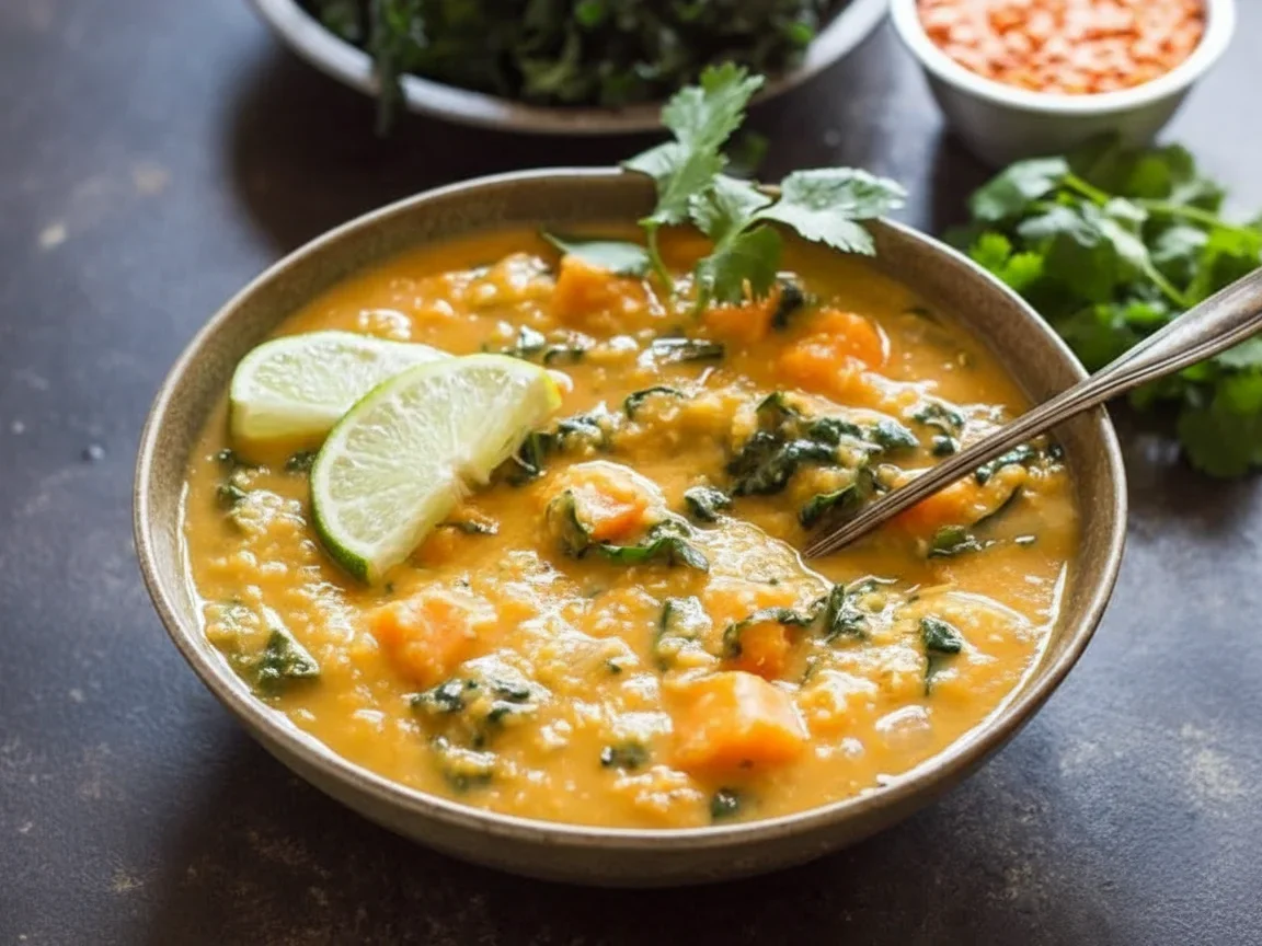 Thai Red Curry Lentil Soup