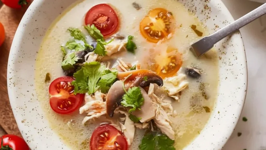 Thai-Style Cod & Coconut Soup