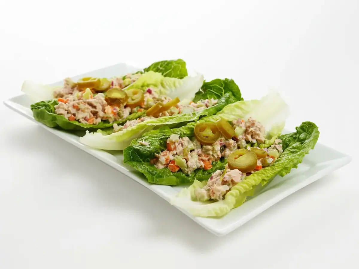 Tuna Salad Lettuce Cups