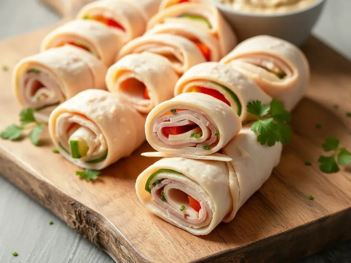 Turkey & Cheese Roll-Ups