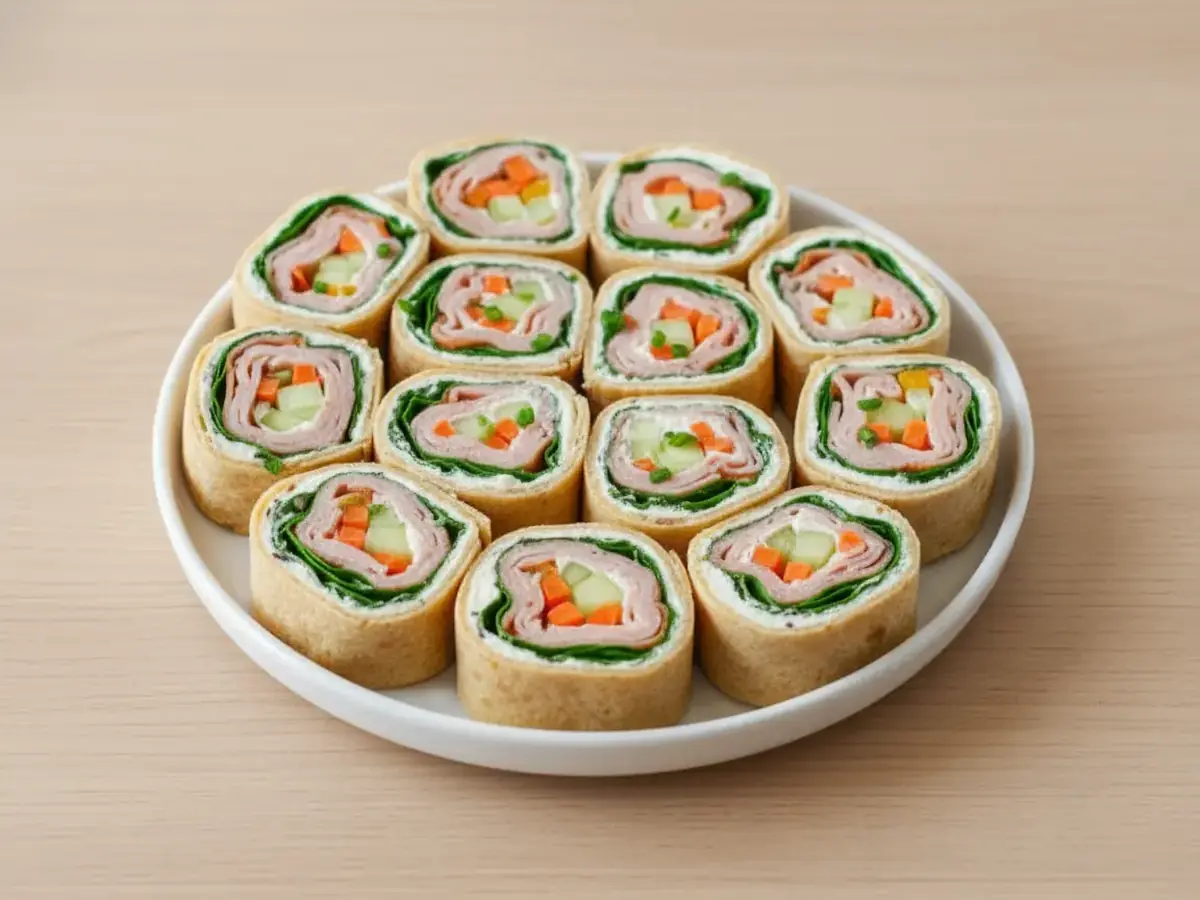 Turkey & Cream Cheese Roll-Ups