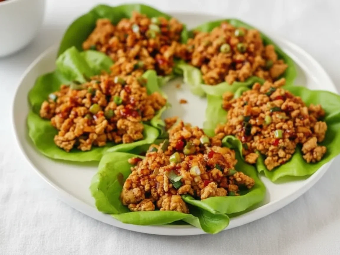 Turkey Mince Lettuce Wraps