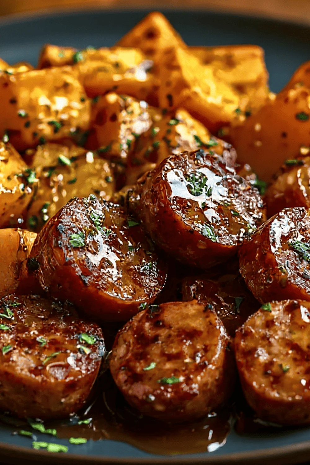 Turkey Sausage & Sweet Potato Hash