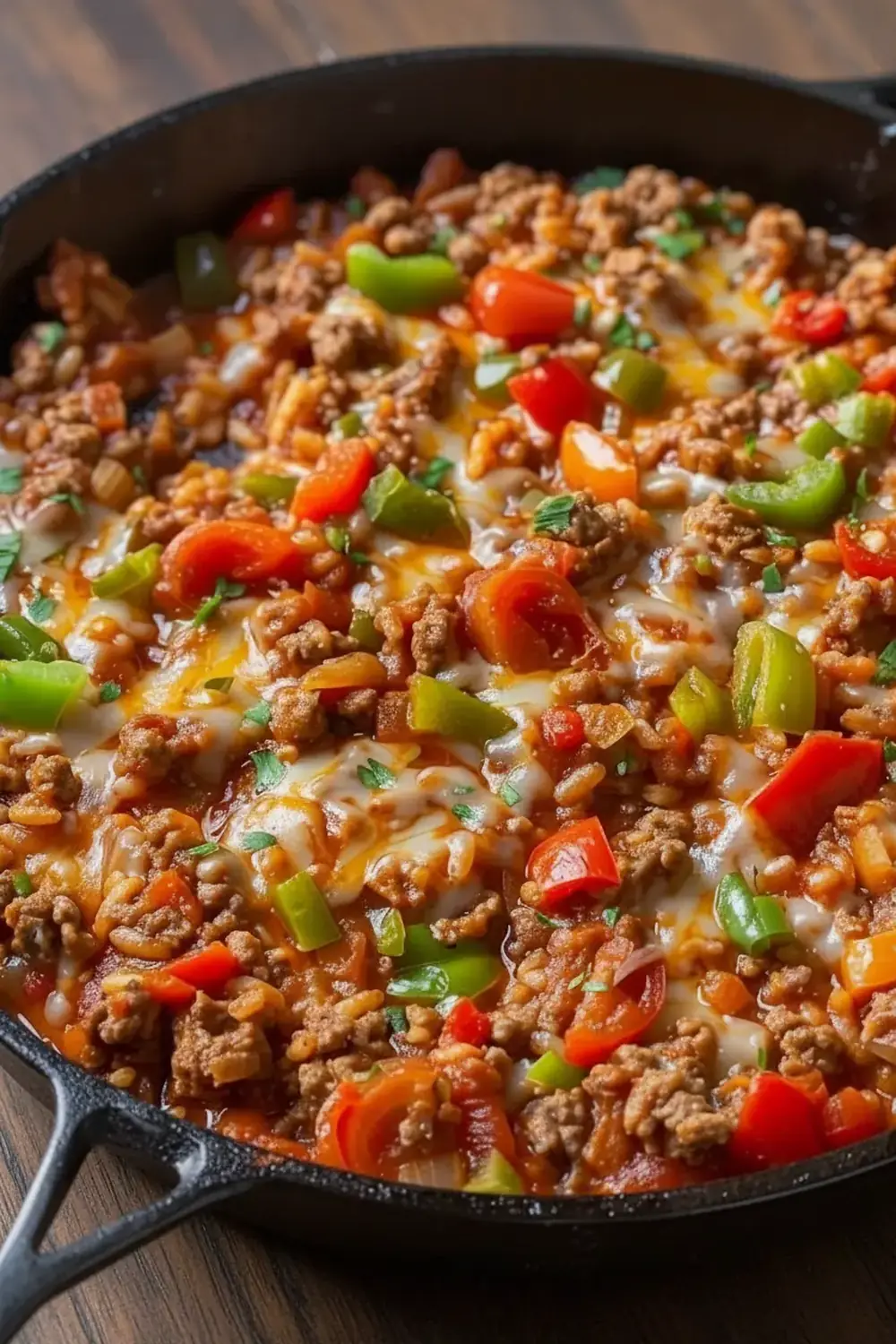 Unstuffed Pepper Skillet